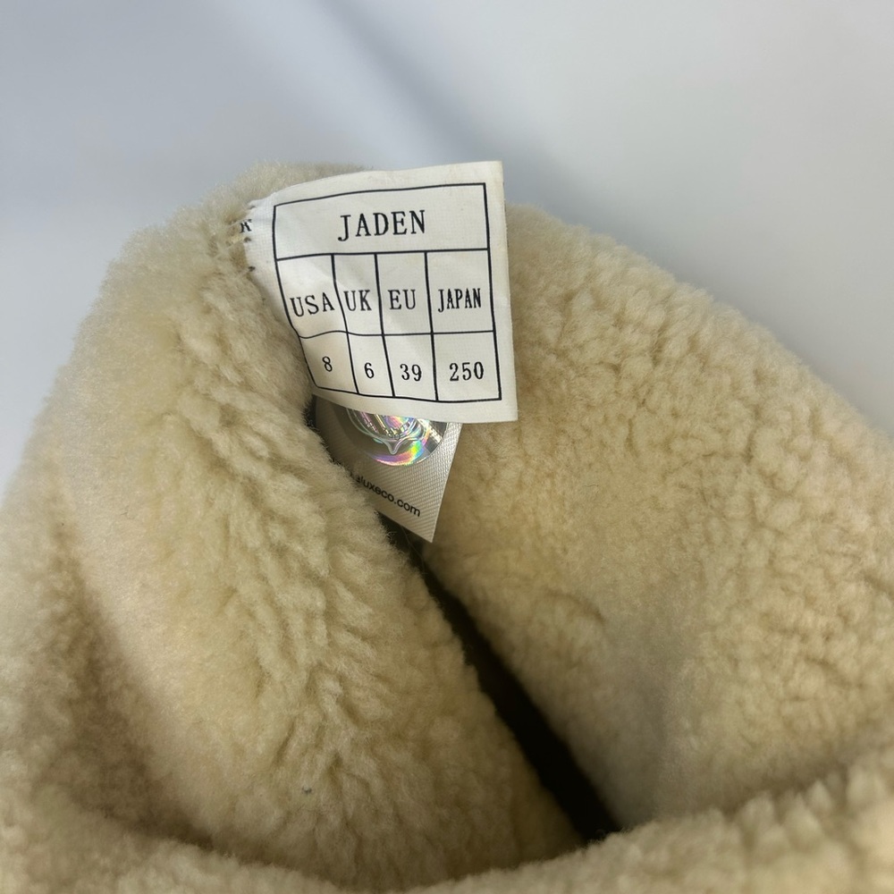 NEW Australia Luxe Collective Shearling Suede Boots/Jaden/ Size 8 Floor Sample - Picture 6 of 8